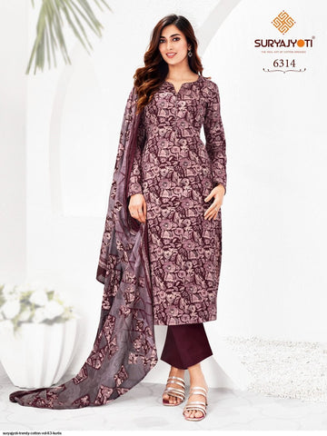Suryajyoti Trendy Vol 63 Kurti Pant With Dupatta Collection Catalog From Stuff Export Suryajyoti Trendy Vol 63 Kurti Pant With Dupatta Collection Catalog From Stuff Export