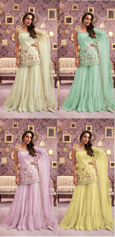 Malika Hit Fency 1043 Designer Georgette Salwar Suit Collection catalog from stuff export Malika Hit Fency 1043 Designer Georgette Salwar Suit Collection catalog from stuff export