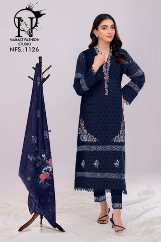 Naimat Fashion Studio 1126 Pakistani Readymade Suit Collection from stuff export Naimat Fashion Studio 1126 Pakistani Readymade Suit Collection from stuff export