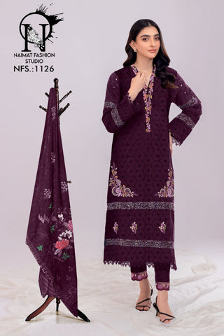 Naimat Fashion Studio 1126 Pakistani Readymade Suit Collection from stuff export Naimat Fashion Studio 1126 Pakistani Readymade Suit Collection from stuff export