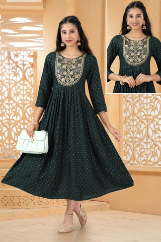 Raksha Kurti Vol 4 Rayon Printed Kids Collection from stuff export Raksha Kurti Vol 4 Rayon Printed Kids Collection from stuff export