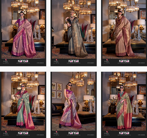 Rajtex Kansai Handwoven Fancy Sarees Collection from stuff export Rajtex Kansai Handwoven Fancy Sarees Collection from stuff export