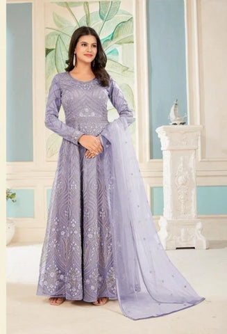 1004 Master Color Net With Embroidery Anarkali Suits Collection catalog from stuff export