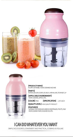 Capsule Portable Vegetable Mixer