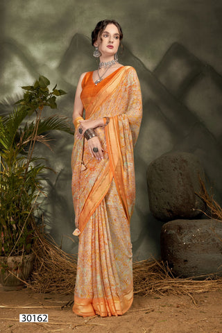 Vallabhi Jiya Vol 7 Georgette Designer Saree Collection catalog from stuff export