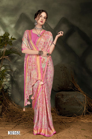 Vallabhi Jiya Vol 7 Georgette Designer Saree Collection catalog from stuff export