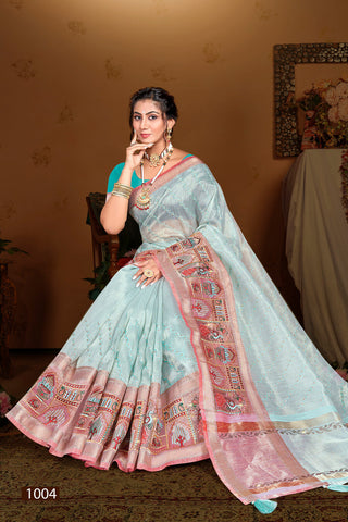 Saroj Amaira Silk Vol 1 Silk Saree Collection catalog From Stuff Export