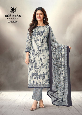 Deeptex Aaliza Vol 8 Cotton Dress Material Collection Catalog