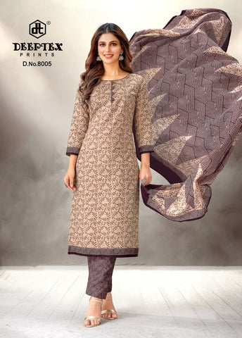 Deeptex Aaliza Vol 8 Cotton Dress Material Collection Catalog