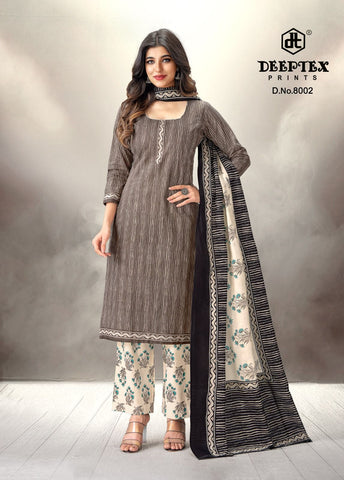 Deeptex Aaliza Vol 8 Cotton Dress Material Collection Catalog