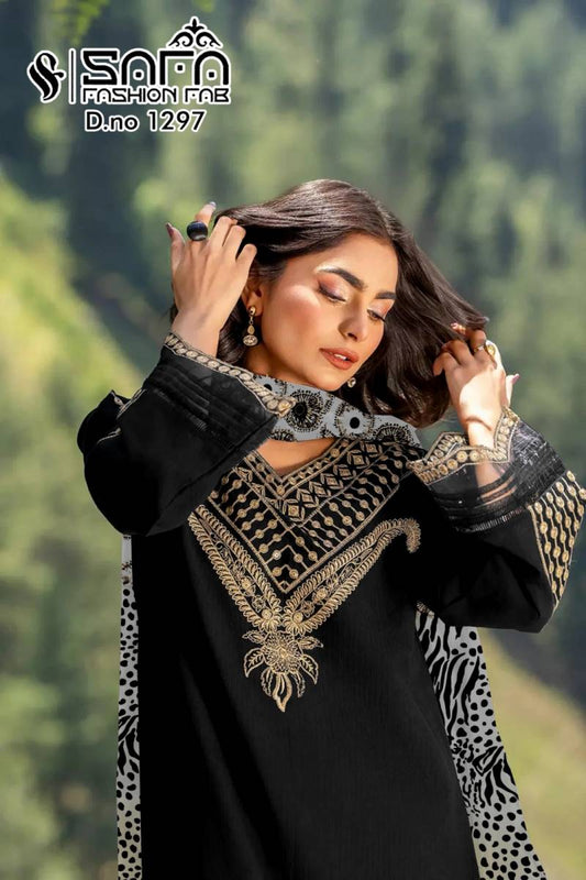 Safa Fashion Fab 1297 Ready Made Pakistani Suit Collection