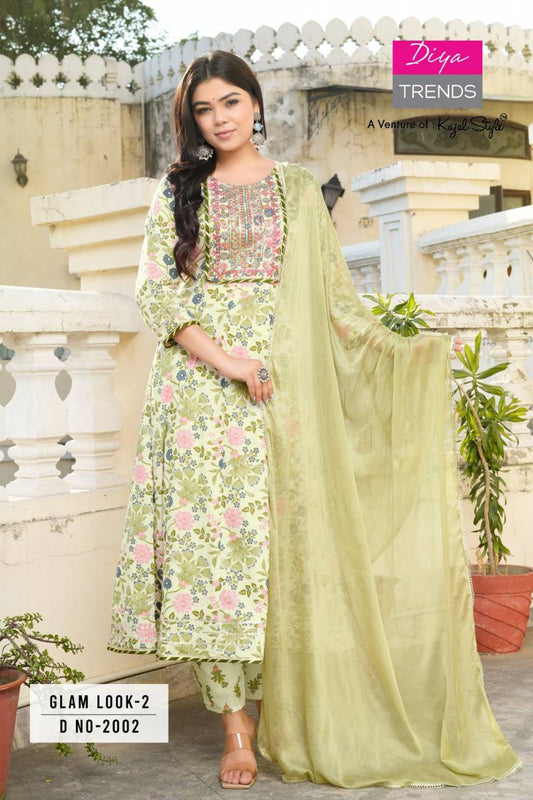 Glam Look Vol 2 By Diya Trends Kurti Bottom With Dupatta catalog