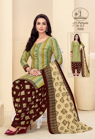 Miss World Patiyala Pari Vol 5 Cotton Printed Dress Material Catalog From Stuff Export