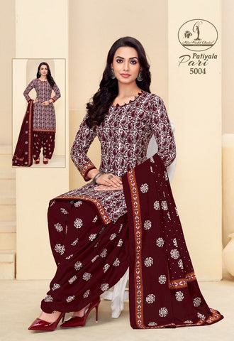 Miss World Patiyala Pari Vol 5 Cotton Printed Dress Material Catalog From Stuff Export