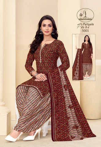 Miss World Patiyala Pari Vol 5 Cotton Printed Dress Material Catalog From Stuff Export