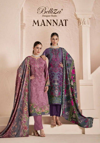 Belliza Mannat Pashmina Dress Material Collection Catalog From Stuff Export