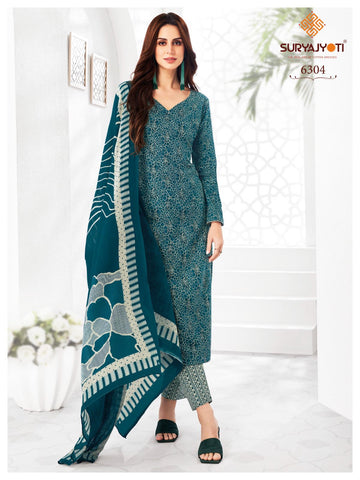 Suryajyoti Trendy Cotton Vol 63 Ready Made Cotton Printed Collection catalog From Stuff Export