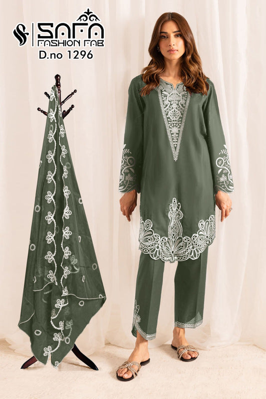 Safa Fashion Fab 1296 Ready Made Pakistani Suit Collection catalog