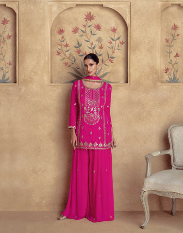 Aashirwad Chakori Chinon Silk Salwar Kameez Collection catalog from stuff export