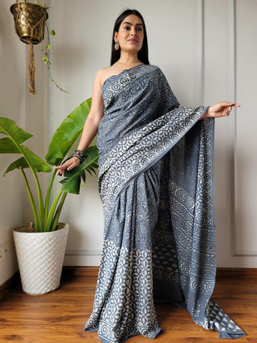 Md Khyana 4 Digital Printed Linen Silk Saree Collection catalog from stuff export