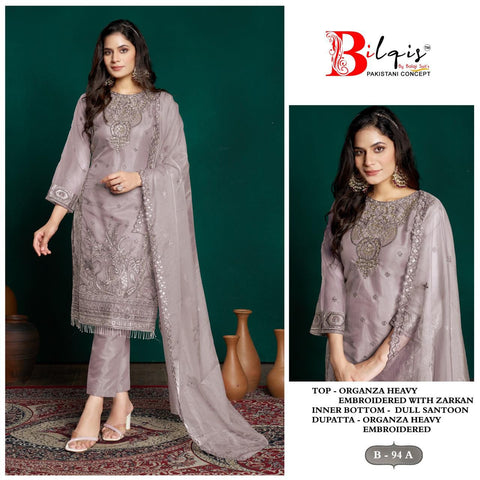 Bilqis B 94 A to D Pakistani Salwar Kameez Collection catalog from stuff export