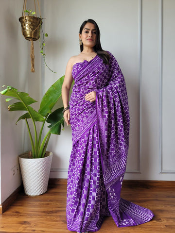 Md Lakshmi Fancy Linen Silk Printed Saree Collection catalog from stuff export