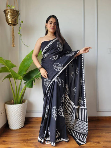 Md Saraswati Digital Printed Linen Silk Saree Collection catalog from stuff export