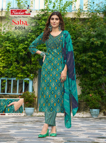 Navkar Saba Vol 6 Rayon Kurti With Bottom Dupatta Collection catalog from stuff export