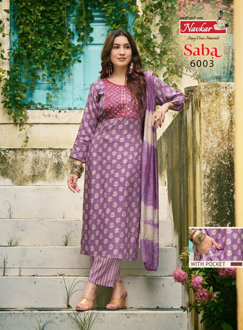 Navkar Saba Vol 6 Rayon Kurti With Bottom Dupatta Collection catalog from stuff export