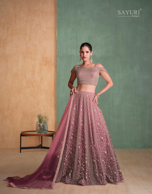 Sayuri Amarpali Georgette Designer Lehenga Choli Collection catalog from stuff export