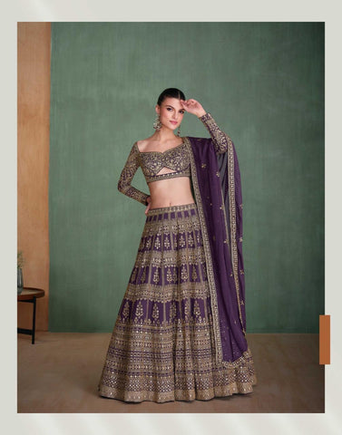 Sayuri Amarpali Georgette Designer Lehenga Choli Collection catalog from stuff export