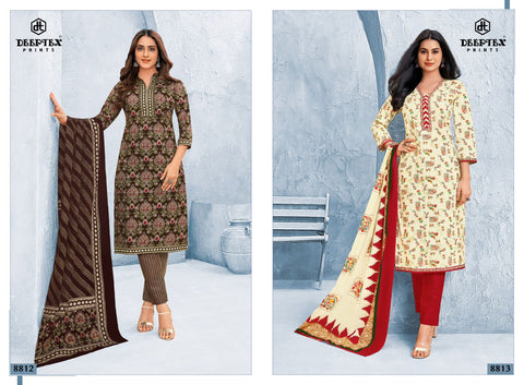 Deeptex Miss India Vol 88 Cotton Printed Dress Material catalog from stuff export