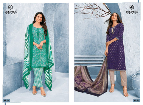 Deeptex Miss India Vol 88 Cotton Printed Dress Material catalog from stuff export