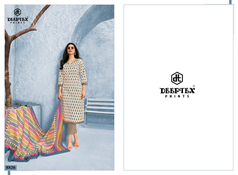 Deeptex Miss India Vol 88 Cotton Printed Dress Material catalog from stuff export