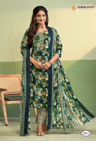 Suryajyoti Zion Cotton Vol 18 Ready Made Cotton Printed Dress catalog from stuff export