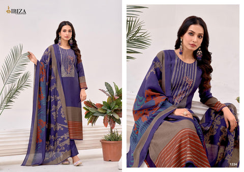 Ibiza Freya Pashmina Digital Printed Salwar Kameez Collection catalog from stuff export