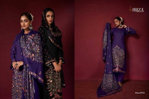 Ibiza Petals Pashmina Digital Printed Salwar Kameez Collection catalog from stuff export