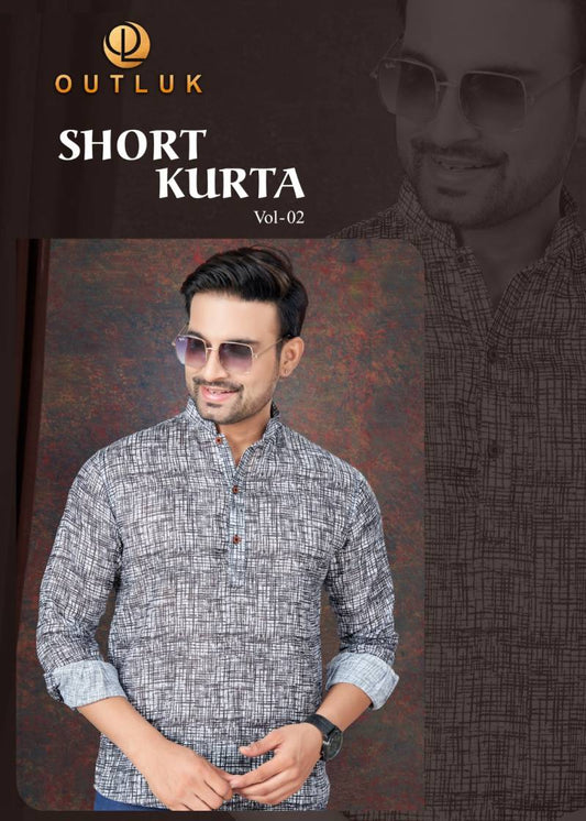 Outluk Short Kurta Vol 2 Casual Mens Kurta Collection catalog from stuff export