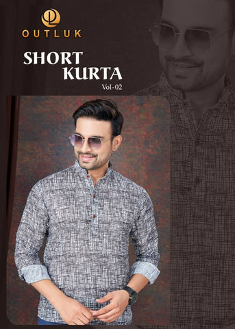 Outluk Short Kurta Vol 2 Casual Mens Kurta Collection catalog from stuff export