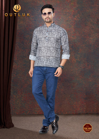 Outluk Short Kurta Vol 2 Casual Mens Kurta Collection catalog from stuff export