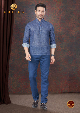 Outluk Short Kurta Vol 2 Casual Mens Kurta Collection catalog from stuff export