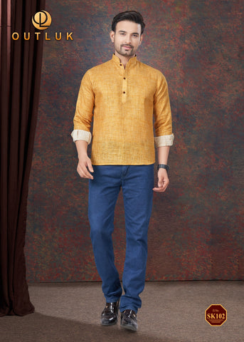 Outluk Short Kurta Vol 2 Casual Mens Kurta Collection catalog from stuff export