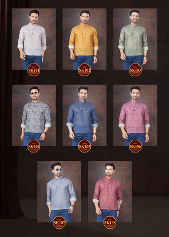 Outluk Short Kurta Vol 2 Casual Mens Kurta Collection catalog from stuff export