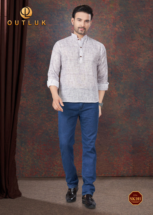 Outluk Short Kurta Vol 2 Casual Mens Kurta Collection catalog from stuff export