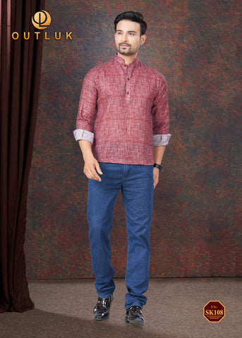 Outluk Short Kurta Vol 2 Casual Mens Kurta Collection catalog from stuff export