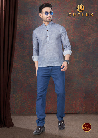 Outluk Short Kurta Vol 2 Casual Mens Kurta Collection catalog from stuff export