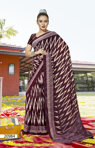 Vallabhi Guleri Vol 2 Georgette Fancy Saree Collection catalog from stuff export