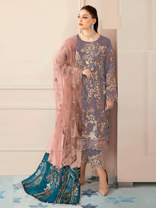 Ayesha Misbah 288 Georgette Pakistani Salwar Kameez catalog from stuff export