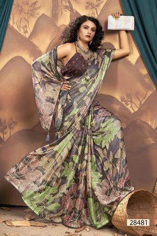 Vallabhi Fariha Vol 2 Brasso Fancy Saree Collection from stuff export