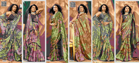 Vallabhi Fariha Vol 2 Brasso Fancy Saree Collection from stuff export